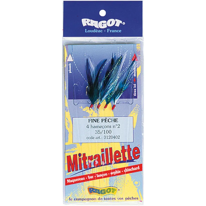 RAGOT Mitraillette Bijela Plava Brill