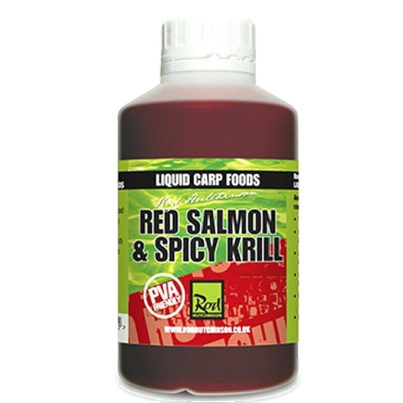 ROD HUTCHINSON Carp Food Red Salmon & Spicy Krill 500ml