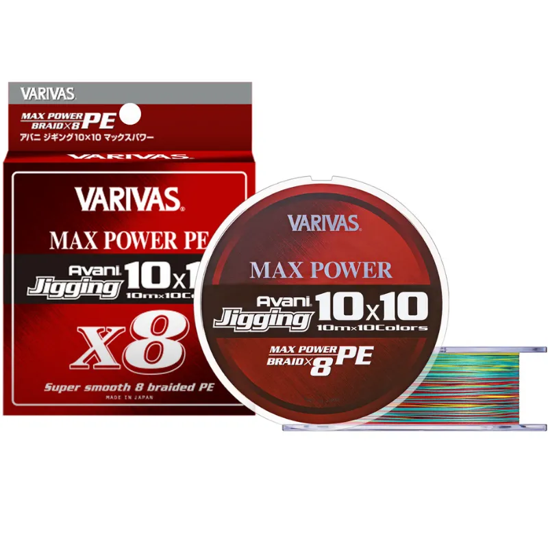 VARIVAS Avani Jigging 10x10 Max Power PE x8 Multicolor