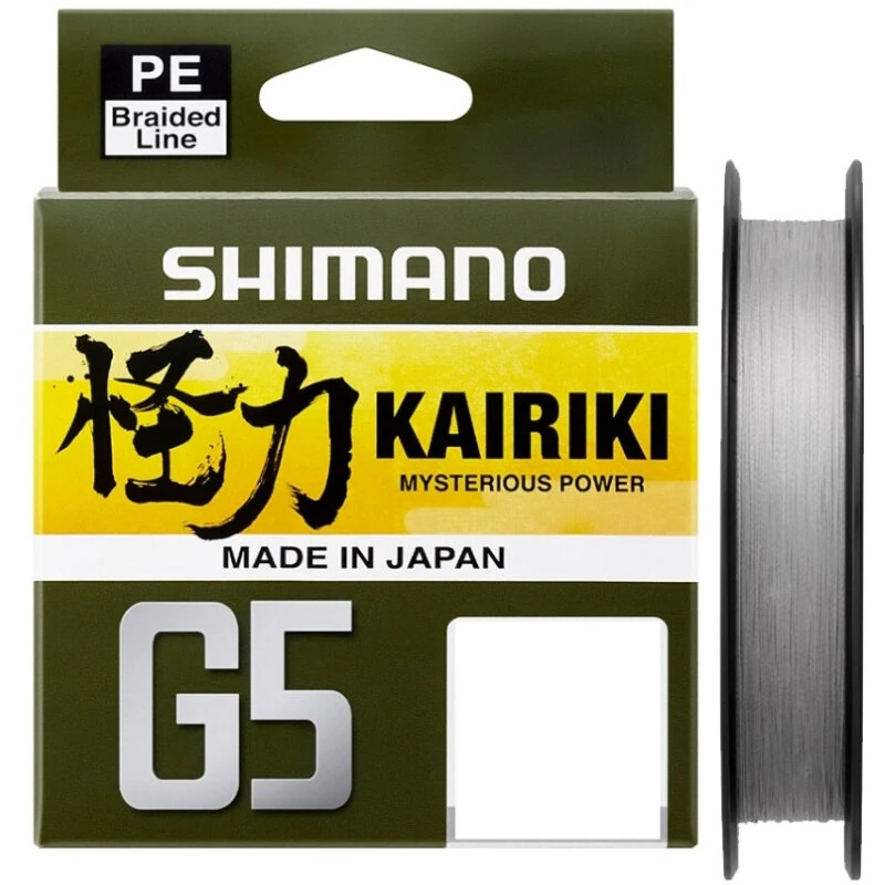SHIMANO Kairiki G5 0,18mm 100m Steel Gray