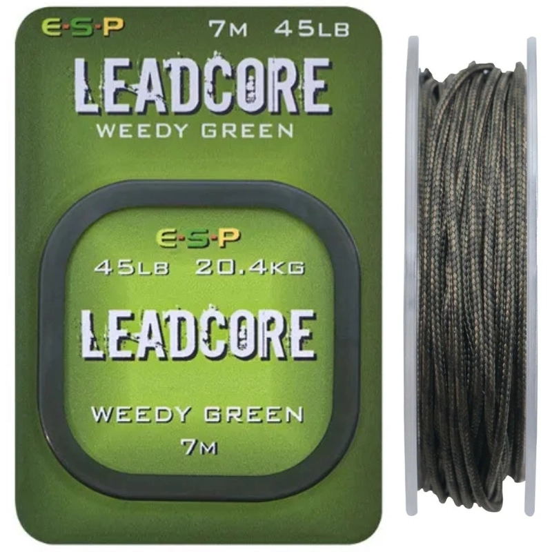 ESP Leadcore 7m 45lb Weedy Green