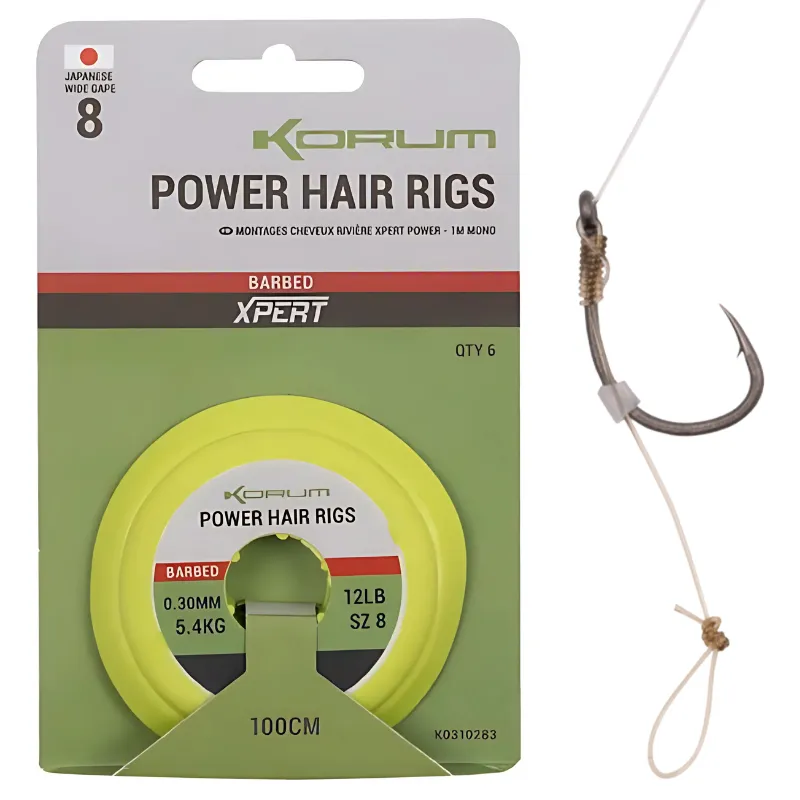KORUM Xpert Power Hair Rigs