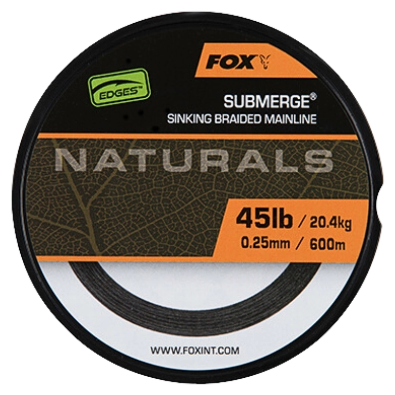 FOX Submerge Naturals Sinking Braid X 0,38mm 300m 