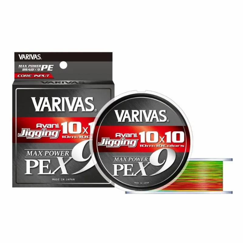 VARIVAS Avani Jigging 10x10 Max Power PE x9 Multicolor
